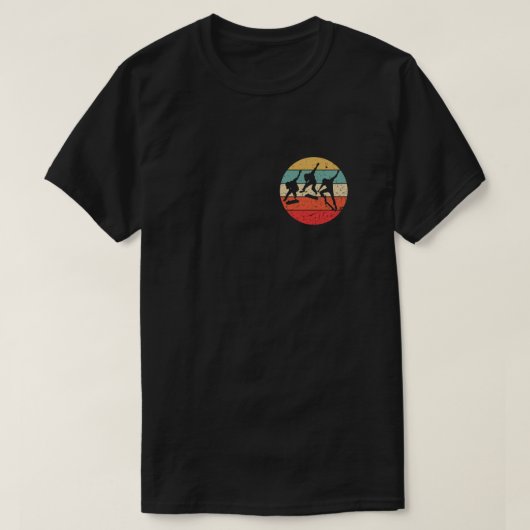 Skateboarding - Vintage Retro Skateboarder T-shirt (Design voorkant)