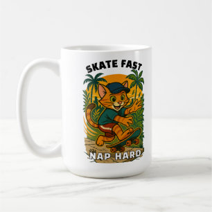 Skateboardkat Koffiemok