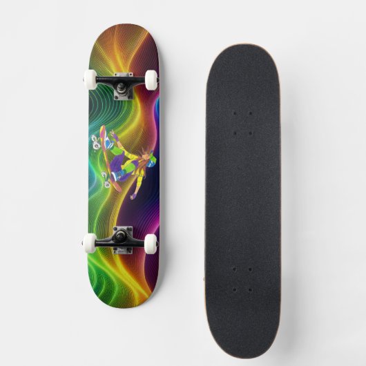 Skateboardmeisje Skateboarder Persoonlijk Skateboard (Voorkant)