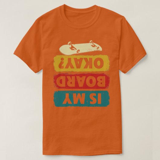 Skateboardontwerp voor Mannen Skateboard Boy T-shirt (Design voorkant)