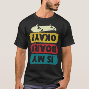 Skateboardontwerp voor Mannen Skateboard Boy T-shirt