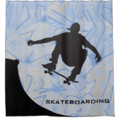 Skateboardontwerpschoeisel gordijn (Voorkant)