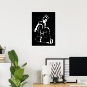 skateboardpunk poster (Thuiskantoor)