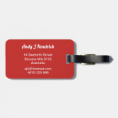  Skateboards Bagagelabel (Achterkant horizontaal)