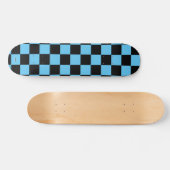 Skateboards Black en Blue Checker HAMbWG (Horizontaal)