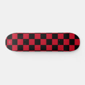 Skateboards Black en Red Checker HAMbWG (Horizontaal)