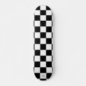 Skateboards Black en White Checker HAMbWG (Voorkant)