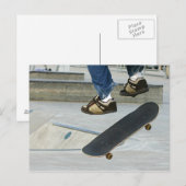 Skateboards briefkaart (Voorkant / Achterkant)