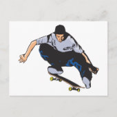 Skateboards  briefkaart (Voorkant)