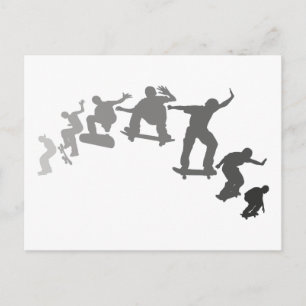 Skateboards  briefkaart