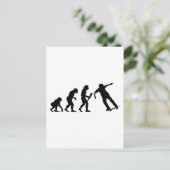 Skateboards  briefkaart (Staand voorkant)