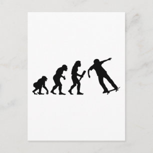 Skateboards briefkaart