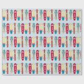  Skateboards Cadeaupapier (Vlak)