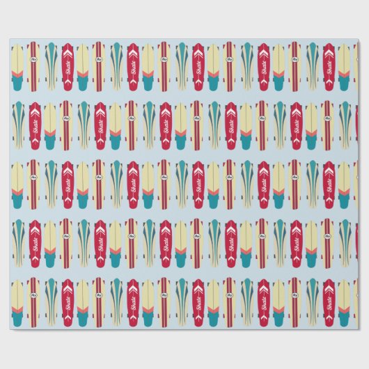  Skateboards Cadeaupapier (Vlak)