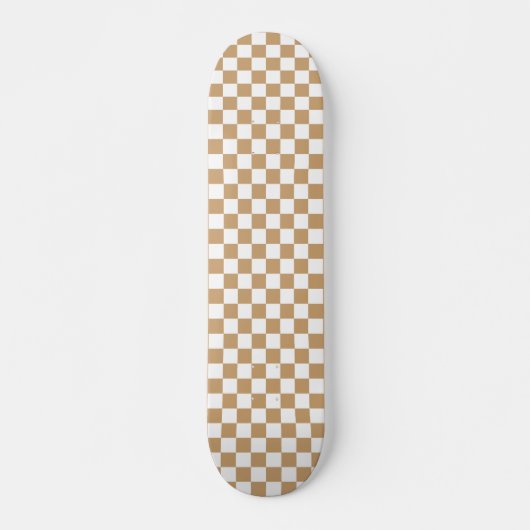 Skateboards Checker Pattern-zwart-wit (Voorkant)