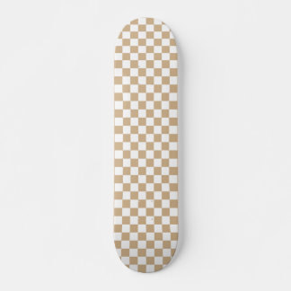Skateboards Checker Pattern-zwart-wit
