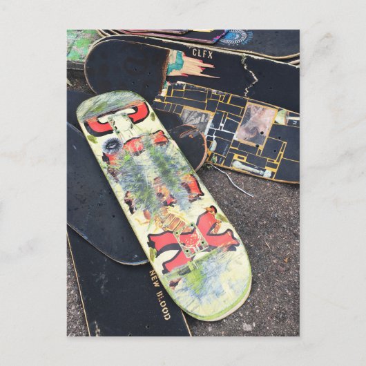 skateboards colfax briefkaart (Voorkant)