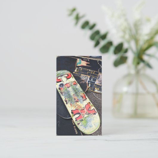 skateboards colfax visitekaartje (Staand voorkant)