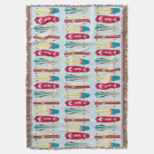  Skateboards Deken (Voorkant Verticaal)