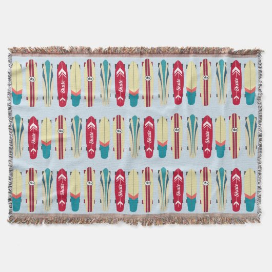  Skateboards Deken (Voorkant)