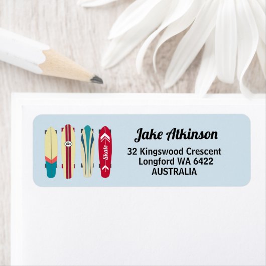 Skateboards Etiket (Insitu)