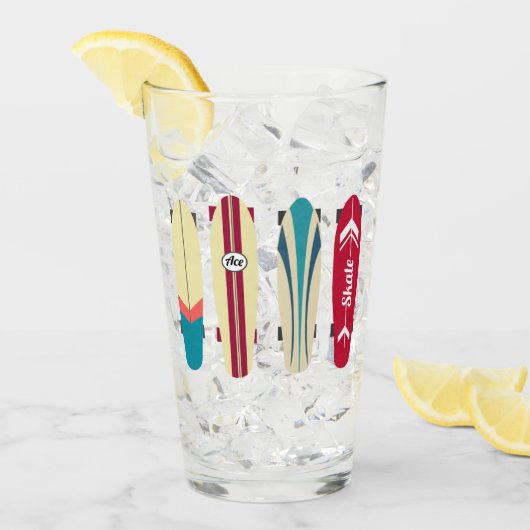  Skateboards Glas (Voorkant ijs)