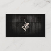 Skateboards ; Koel zwart Visitekaartje (Achterkant)