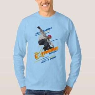 Skateboards    Lange hoes van Mannen T-shirt