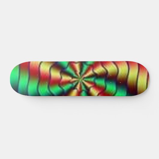 Skateboards met kleurspiraal (Horizontaal)