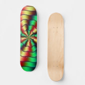 Skateboards met kleurspiraal (Voorkant)
