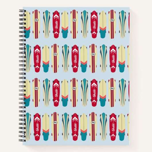  Skateboards Notitieboek (Voorkant)