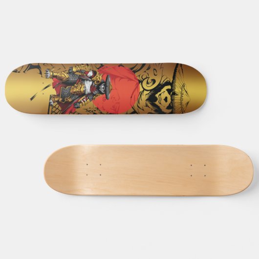 Skateboards Panda samouraï (Horizontaal)