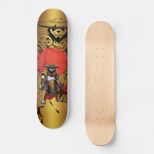 Skateboards Panda samouraï (Voorkant)