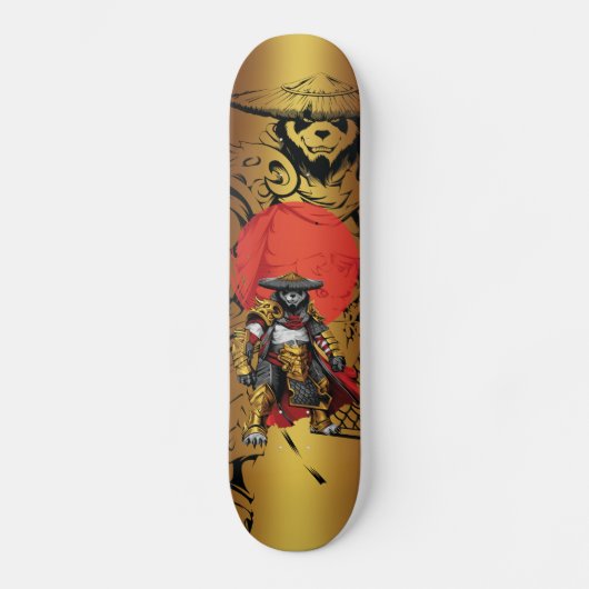Skateboards Panda samouraï (Voorkant)