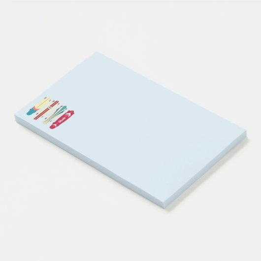  Skateboards Post-it® Notes (Schuin)