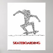 SKATEBOARDS  POSTER (Voorkant)