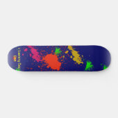 SKATEBOARDS - RAD PAINT SPLATS - LIBERTY DOG PRO (Horizontaal)