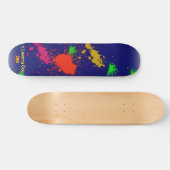 SKATEBOARDS - RAD PAINT SPLATS - LIBERTY DOG PRO (Horizontaal)
