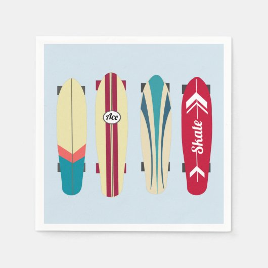 Skateboards Servet (Voorkant)