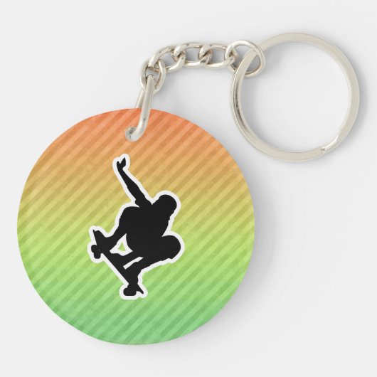 Skateboards  sleutelhanger (Achterkant)