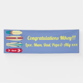  Skateboards Spandoek (Horizontaal)