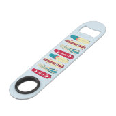 Skateboards Speed Flessenopener (Achterkant Gekanteld)