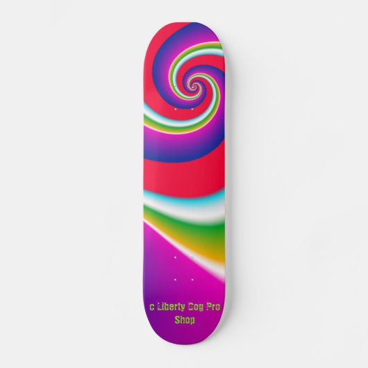 SKATEBOARDS - SPYRO GYRO - LIBERTY DOG PRO SHOP (Voorkant)