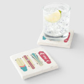  Skateboards Stenen Onderzetter (Zijkant)