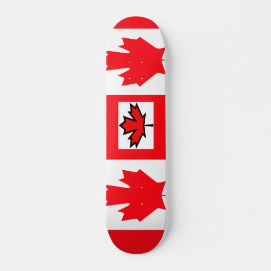 skateboards van de canadese vlag (Voorkant)