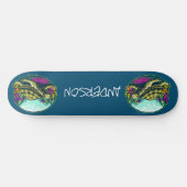 skateboardschildpad onder water persoonlijk skateboard (Horizontaal)