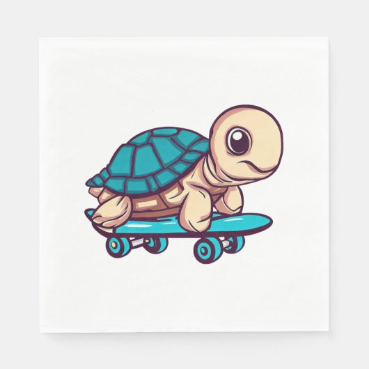 Skateboardschildpad Servet (Voorkant)