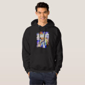 Skateboardskat Kitten Skateboard Hoodie (Voorkant volledig)