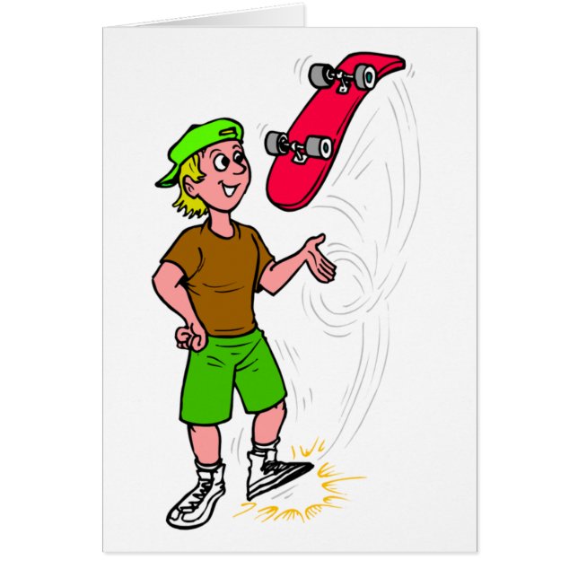 Skateboardskateboard van Skateboarding (Voorkant)