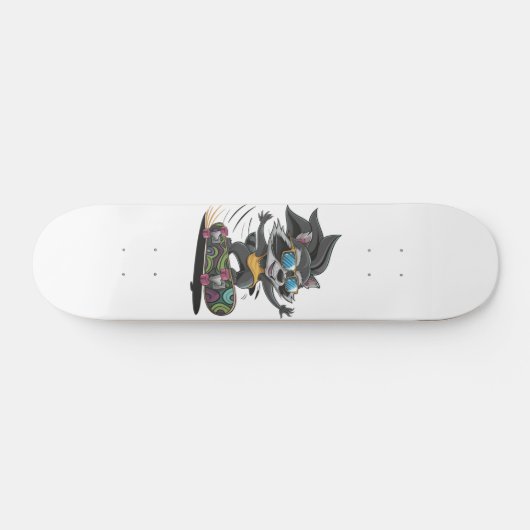 Skateboardwasbeer Persoonlijk Skateboard (Horizontaal)